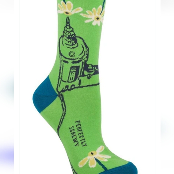 Blue Q Accessories - Blue Q, Perfectly Screwy Women's Crew Socks